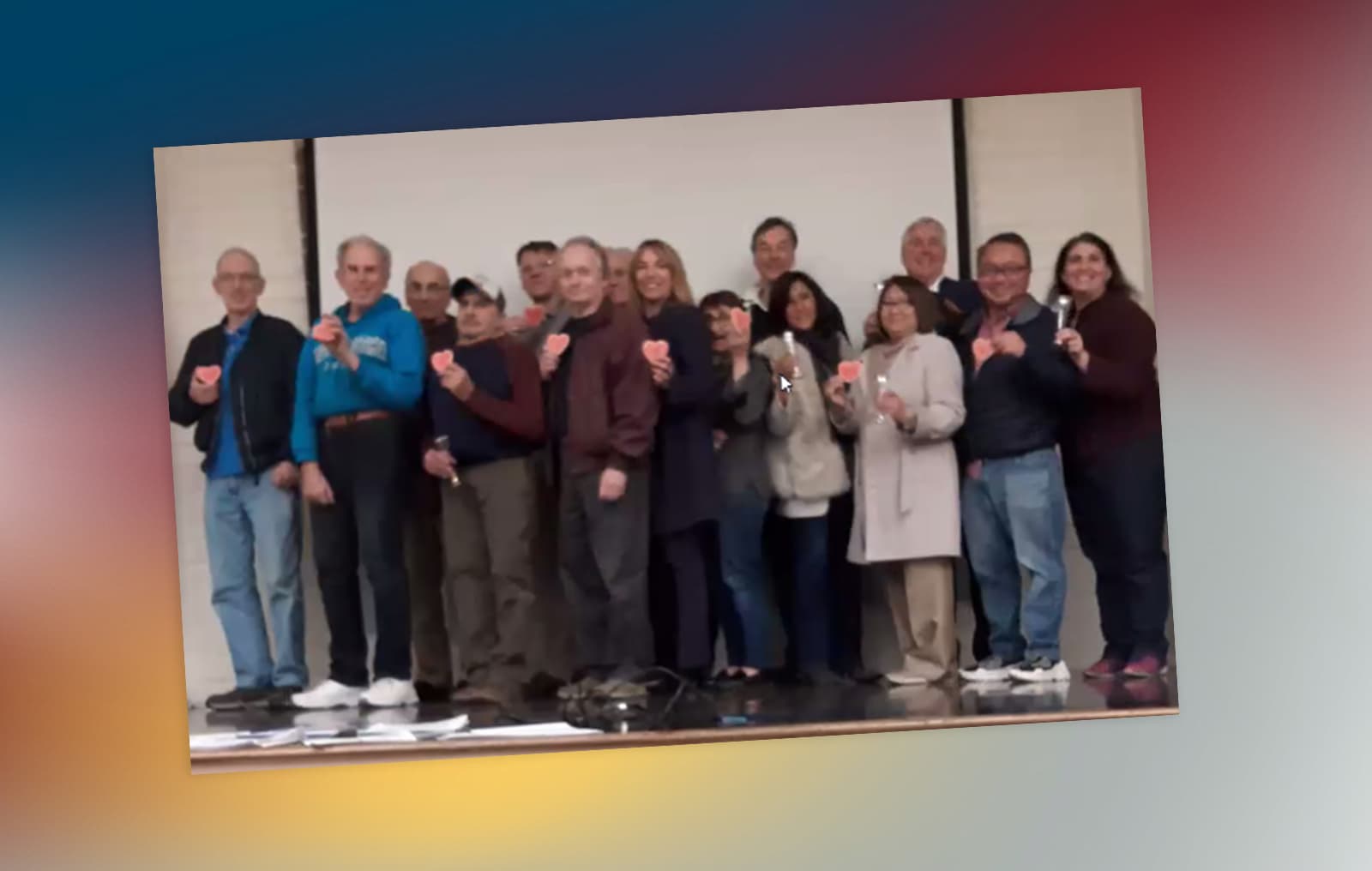 Heart Filled Toastmasters founding members